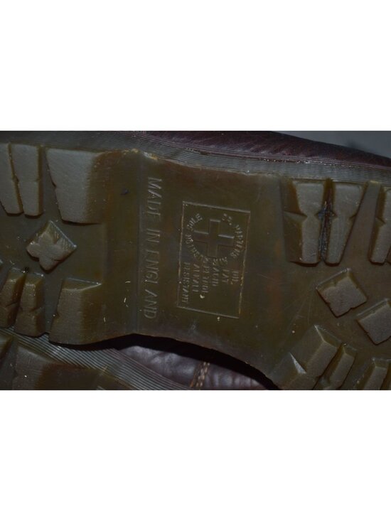 Dr. Martens 8460 Vintage Mie Chunky Platform High Top Brown Leather Boots Size 4 main image 10